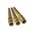 Black Austrian Crystal Brass cribbage pegs