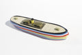 Canal barge tin toy candle boat