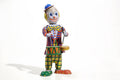 Drumming Clown tin toy