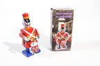 Little Drumming Soldier tin toy with colourful packaging