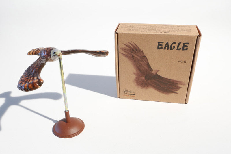 Eagle tin toy with packaging