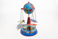 Earth Plane Carousel Tin Toy