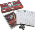 Farkle dice game set with dice, pencil instructions  and score pads 
