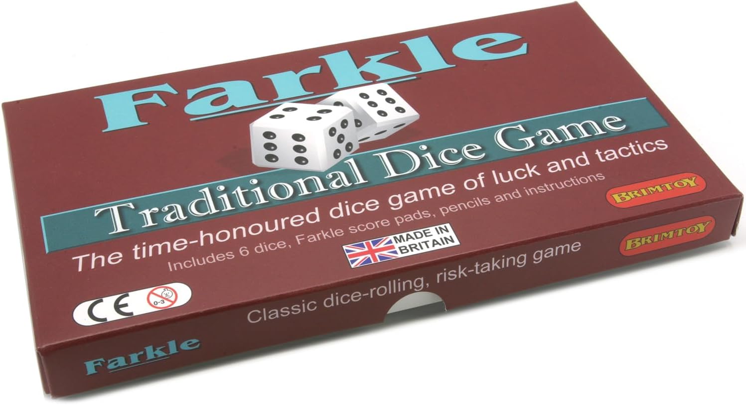 Farkle dice game box 
