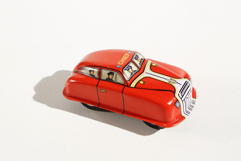 Fire Engine Car clockwork toy - Collectable Tin Toy – Jesters