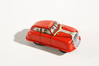 Red Fire car tin toy