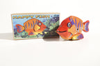 Colourful Happy fish Tin Toy with packaging