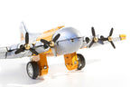 Close up of Flying fortress B17 plane tin toy