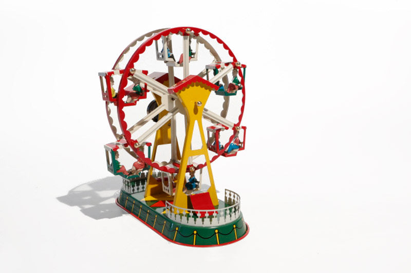 German Ferris Fairground tin toy