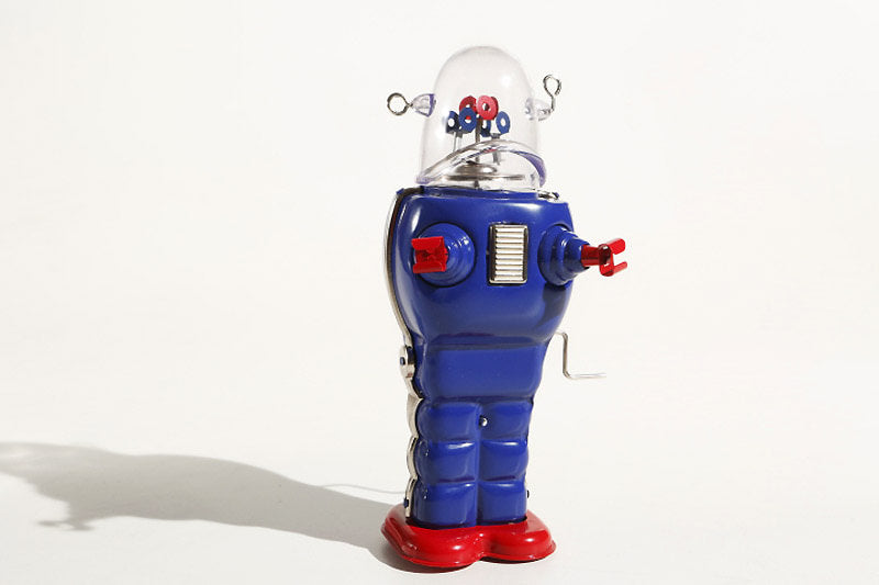 Giant Space trooper Vintage robot tin toy 