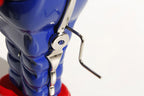 Close up of Giant Space trooper  Vintage robot tin toy 