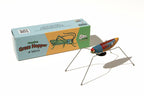 Tin Toy grasshopper with packaging 