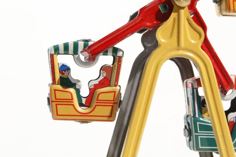 Colourful Hanging Ferris tin toy
