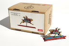 Sprinting hare tin toy  with packaging