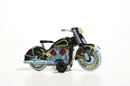Black Harley Davidson tin toy