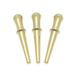 High Brass Cribbage pegs - set of 3