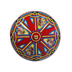 Roof of horse carousel fairground tin toy