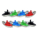 collection of Hut Pop Pop Boat Tin Toys