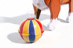 Colourful ball from jolly Bruno dog tin toy