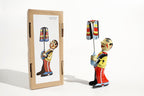 Juggler tin toy with packaging