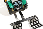 Close up of Kovap Harrow tin toy