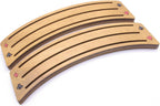 two large wooden card holders