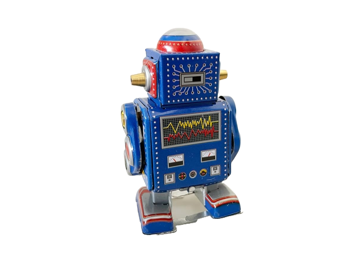 Little Blue Robot - Collectable Tin Toy