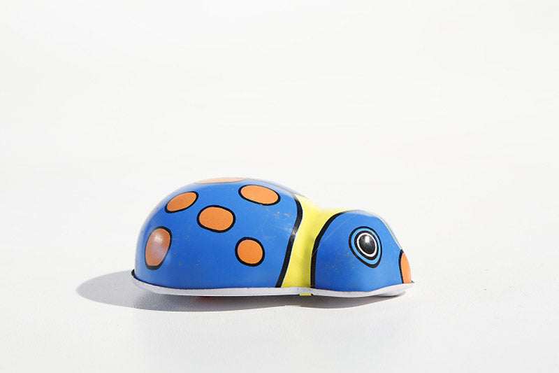 Colourful little bug tin toy 