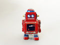 Little Red Vintage-style robot tin toy 