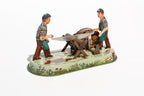  Lumberjacks wood chopper tin toy