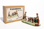  Lumberjacks wood chopper tin toy with packaging