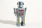 Mechanical Vintage-style  tin toy robot 