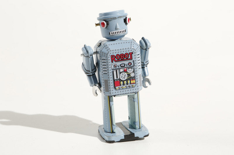 Mechanoid  Vintage tin toy robot  