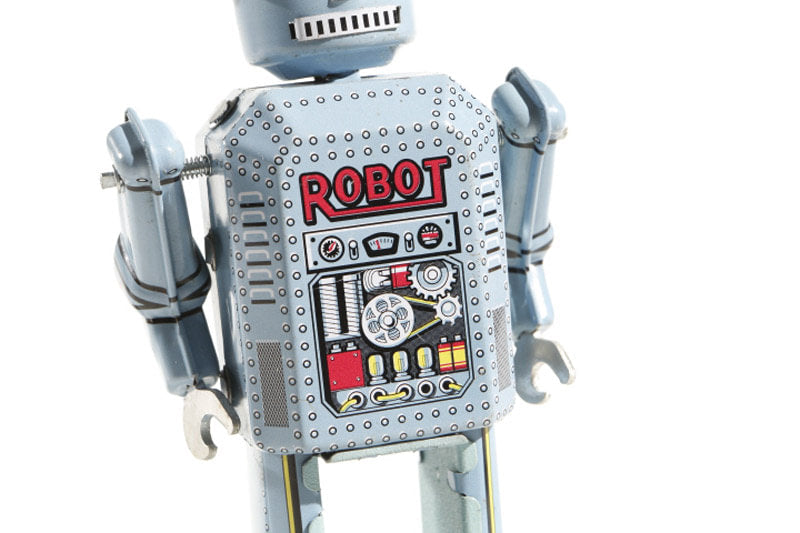 Mechanoid  Vintage tin toy robot 