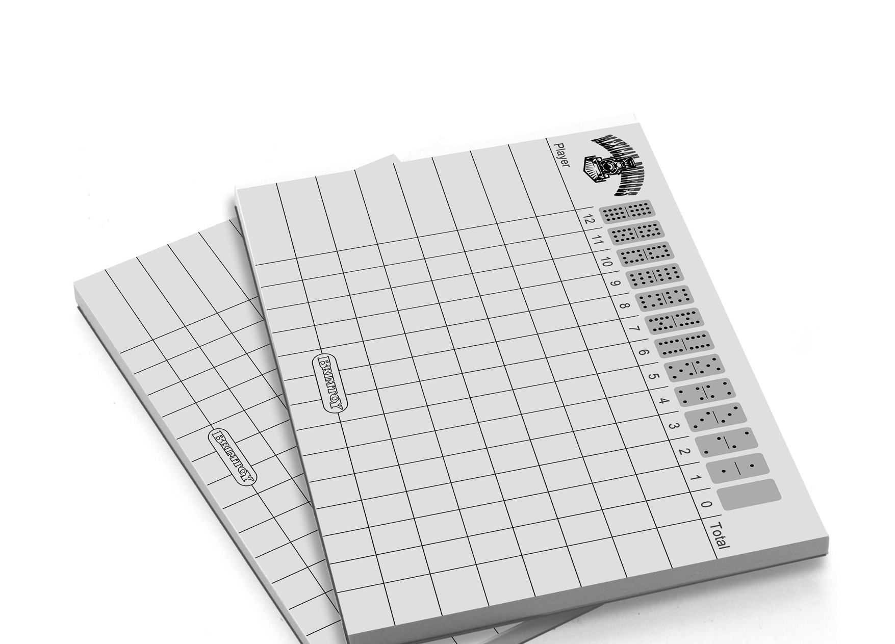 Mexican train domino score pads