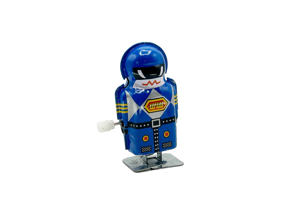 Mini robot Boy Blue - Collectable Tin Toy