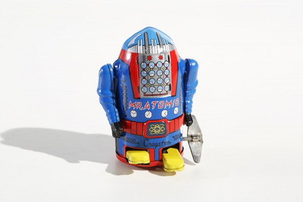 Schylling's Mr. Atomic Robot - Collectable Tin Toy