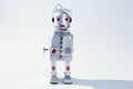 Mr Silver Vintage robot tin toy