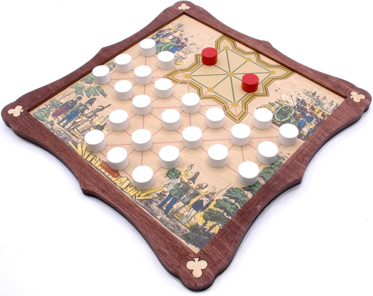 Offices & sepoys board game with playing pieces