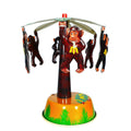 Palm Tree Monkey Carousel Tin Toy