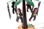 Palm Tree Monkey Carousel Tin Toy