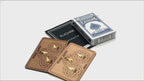 Euchre boxed card game with score markers