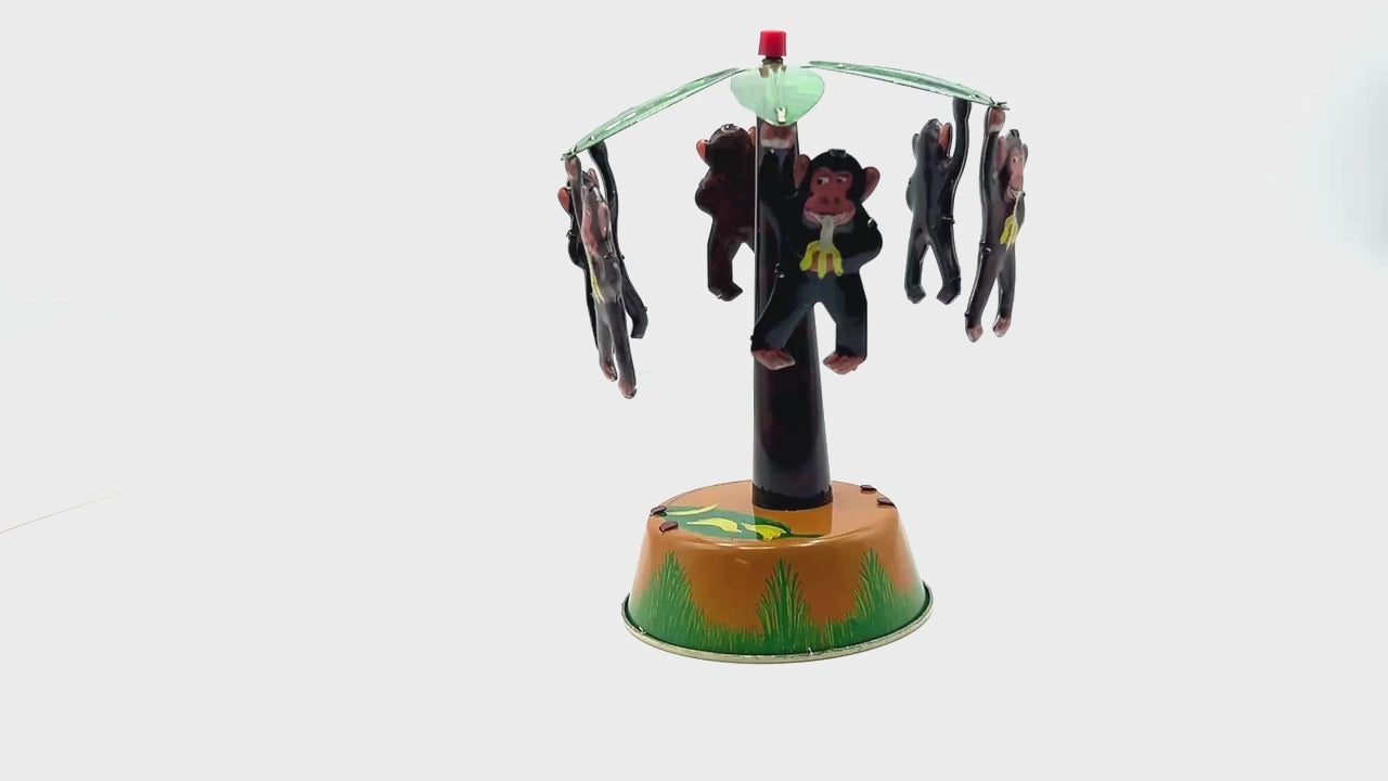 Palm Tree & Monkey Carousel