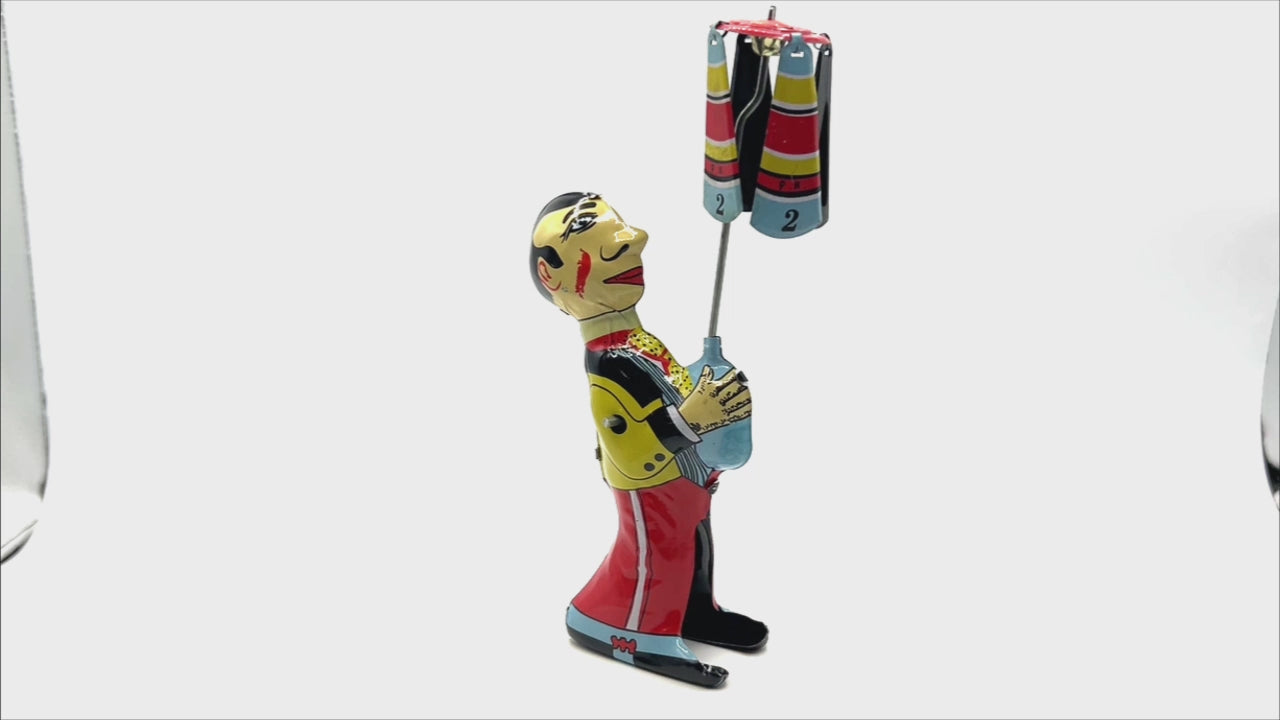 Juggler clockwork toy - Collectable Tin Toy