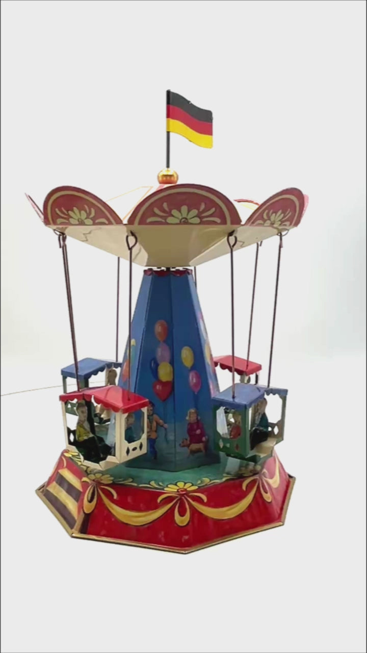 Classic Carousel fairground tin toy