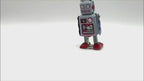 Blue Radar Robot - Collectable Tin Toy