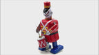 Little Drumming Soldier clockwork toy - Collectable Tin Toy
