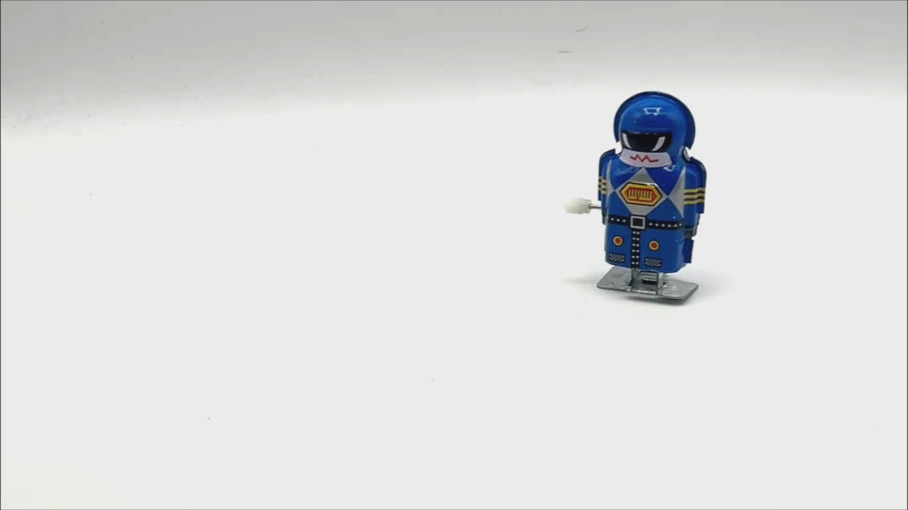 Mini robot Boy Blue - Collectable Tin Toy