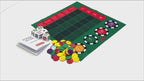 Pocket / Travel Poker Dice game