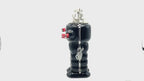 Black Space Trooper - Collectable Tin Toy